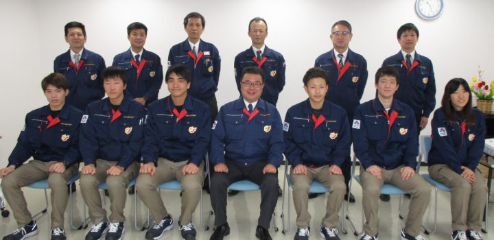 鈴与カーゴサービス浜松 年度入社式 鈴与カーゴサービス株式会社
